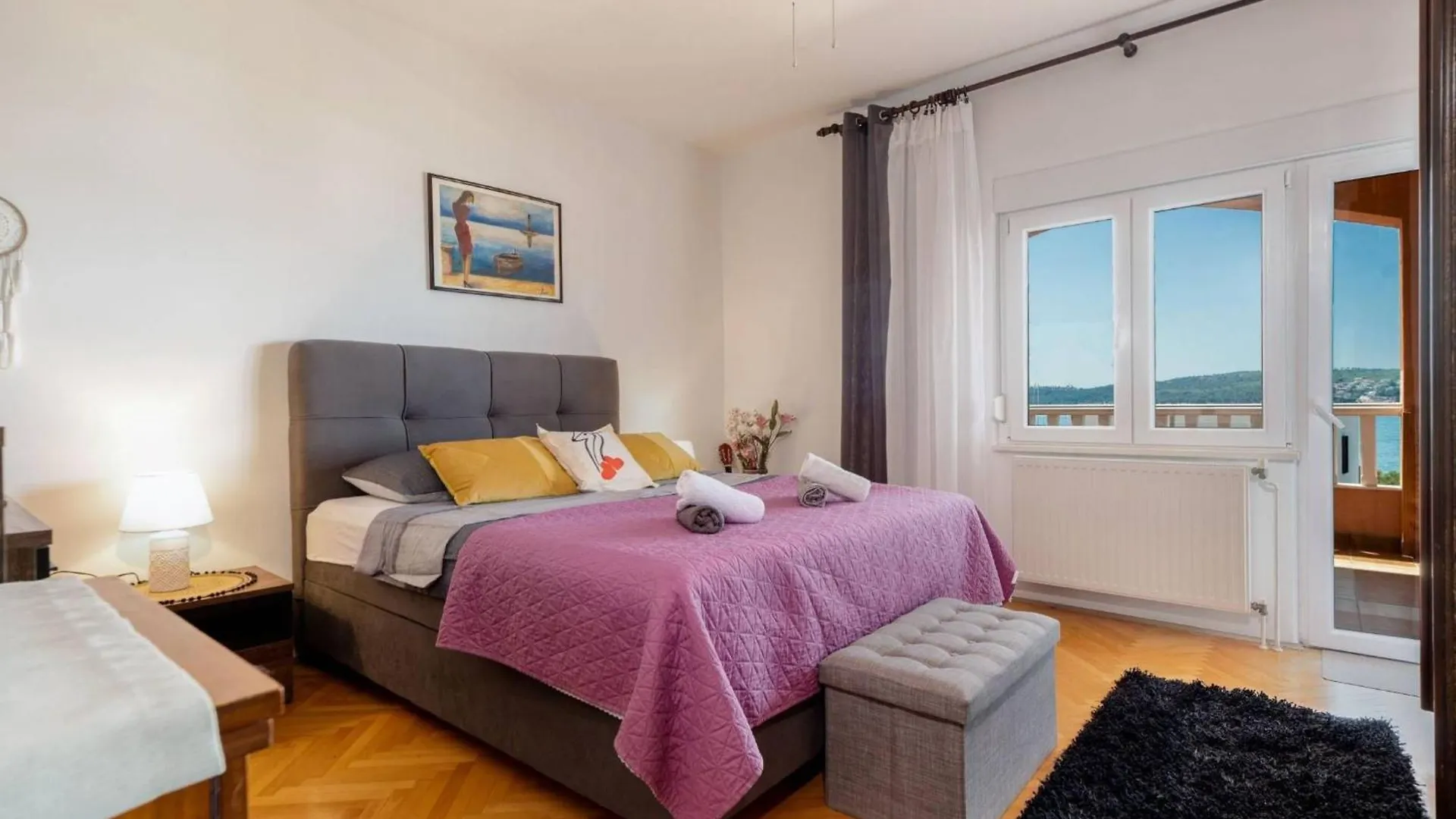 Luxury Seget Donji Apartments With Terrace And Sea View Trogir Croatia